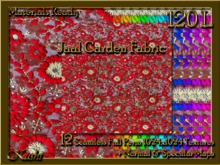 Jaal Garden Fabric Seamless Textures Materials Ready Full Perms 1024x1024