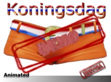 DEMO immunda Koningsdag Booty Shorts