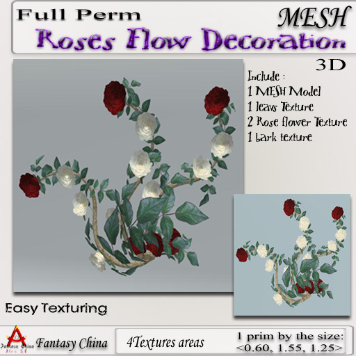 Mesh Trellis Flat Roof with ivy flowers bp