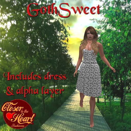 GothSweet Dress BOXED