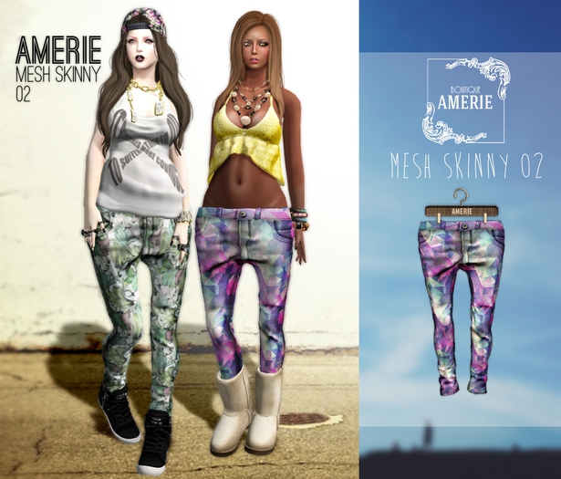 AMERIE - Mesh Skinny 02(Polygon)