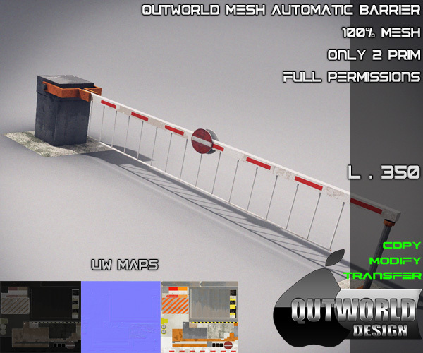 QUTWORLD MESH AUTOMATIC BARRIER (BOX)