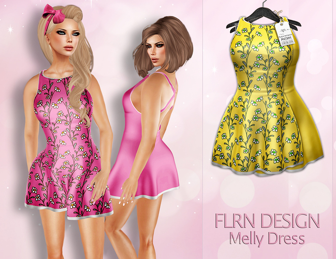 [FLRN] Melly Dress Yellow