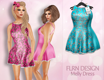 Melly Dress Blue