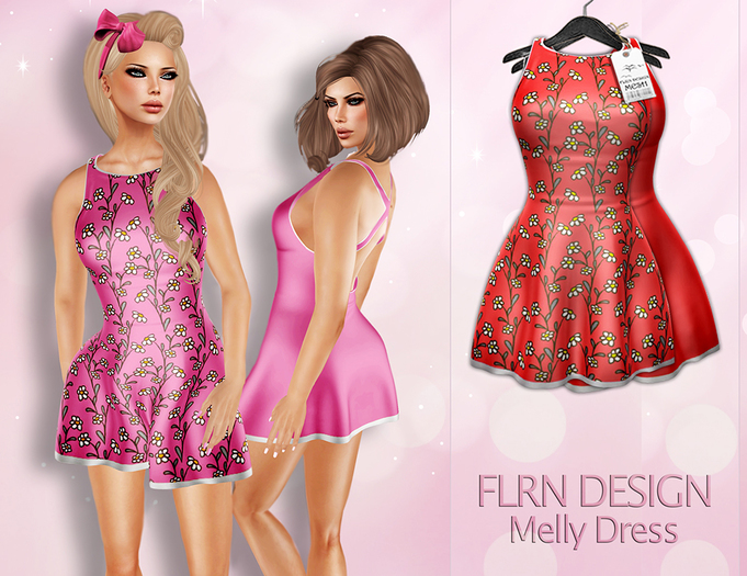 [FLRN] Melly Dress Red
