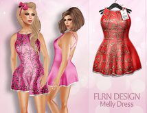 Melly Dress Red