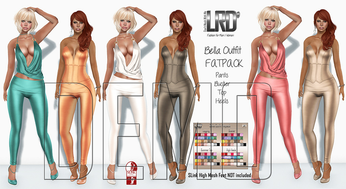 LRD Bella outfit fatpack DEMO
