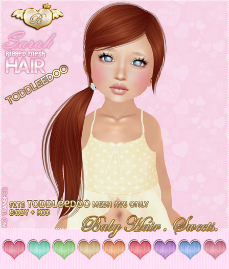 :*BABY*: Hair Sarah - ToddleeDoo - Sweets