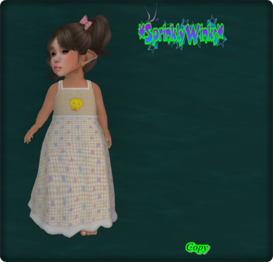 *S*W* Easter Chick Dress (TD)