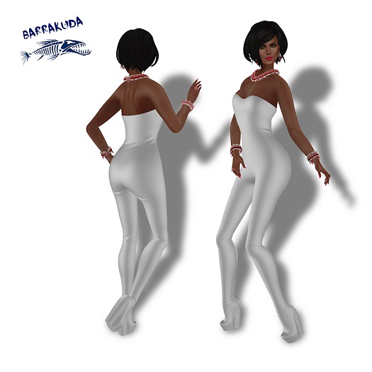 Catsuit V8 White PROMO