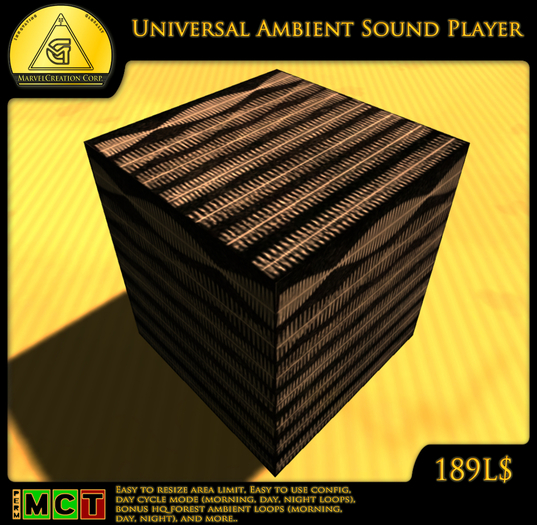 MarvelCreation Corp. Universal Ambient Sound Player