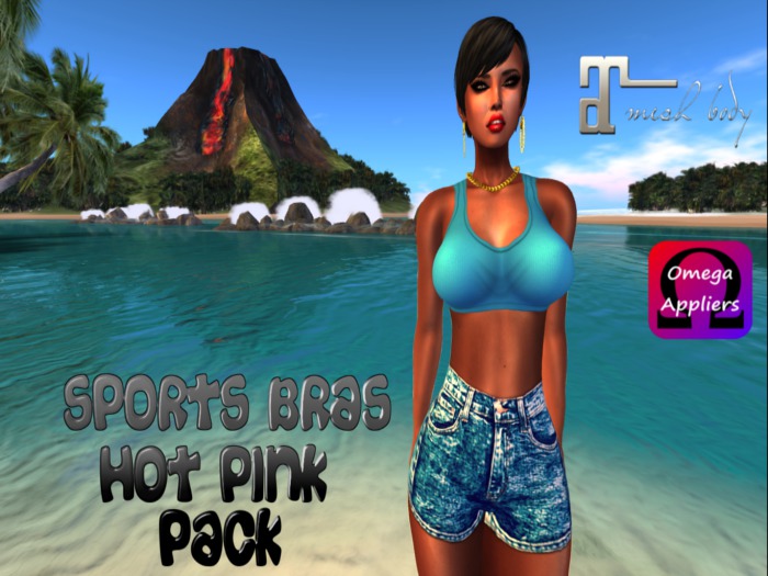 Sports Bra Hot Pink Pack