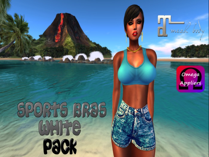 Sports Bra White Pack