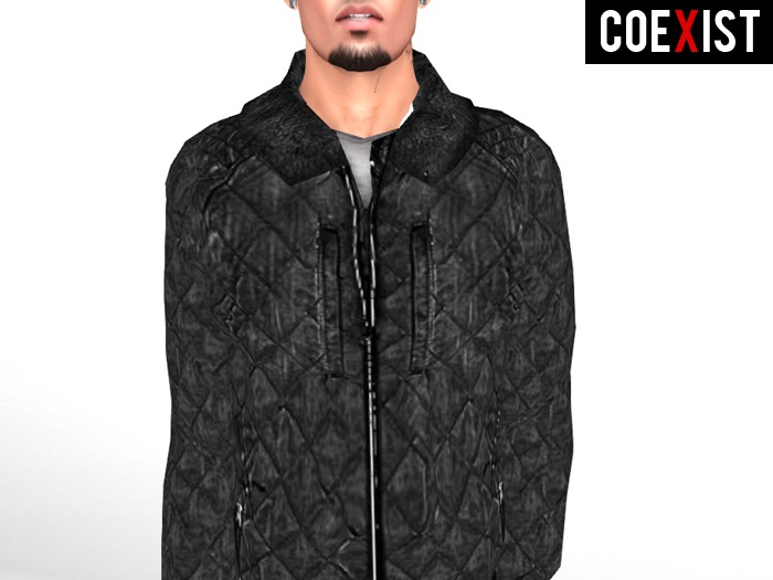 :COEXIST: UK Jacket Black Hanger