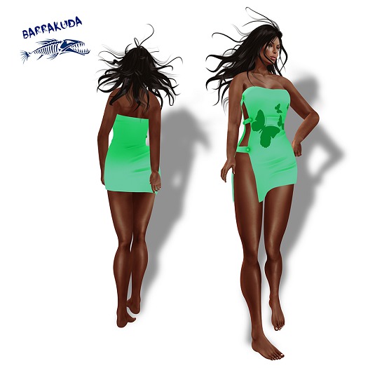 Mini Dress V5 SALAT Butterflies