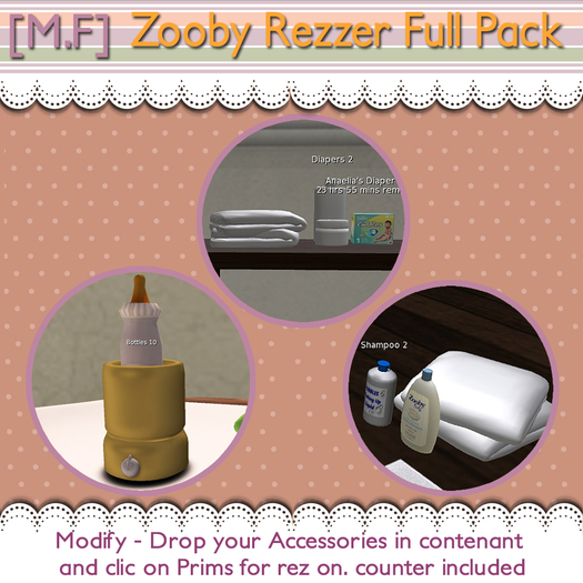 [M.F] Zooby Rezzer Full Pack . BOX