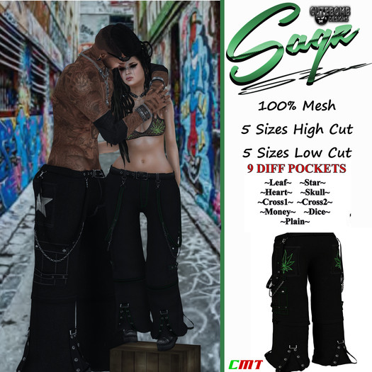 CuteBomb Sagz PHAT PACK *WEAR*