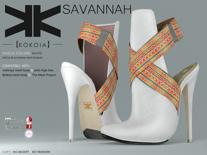 Savannah :: White :: {kokoia}