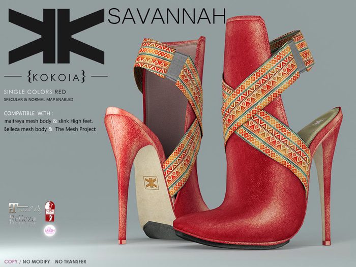 Savannah :: Red :: {kokoia}