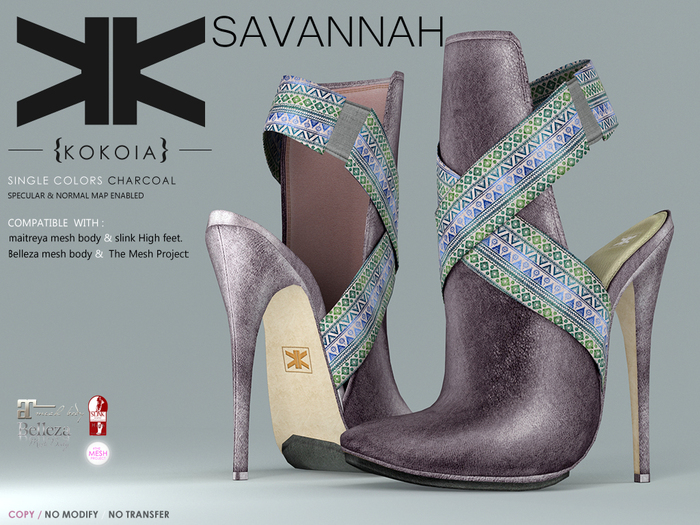 Savannah :: Charcoal :: {kokoia}