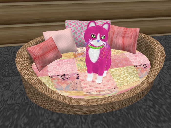 Summer kittybed/Pink