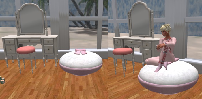 Powder Puff Seat