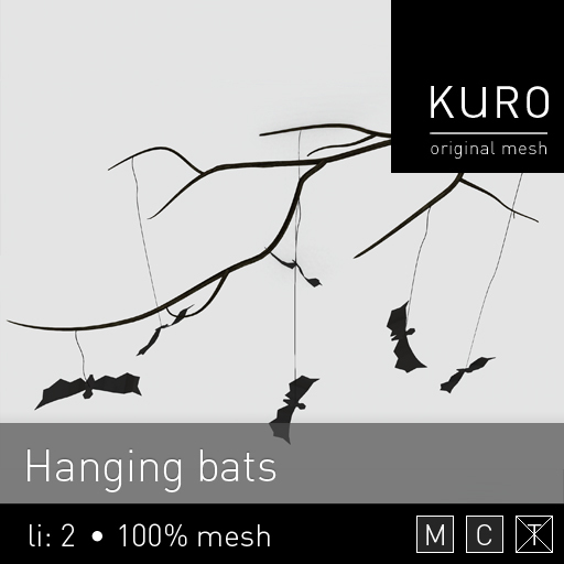 Kuro - Hanging bats