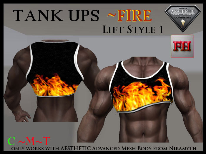 [FH] Tank-Up -Fire Style1 - AESTHETIC NIRAMYTH (BAG)