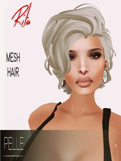 Pelle - RITA MESH HAIR PLATINUM