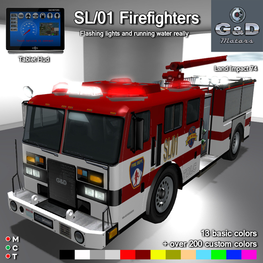 G&D MOTORS SL/01 Firefighters
