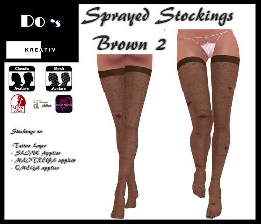 .:Do's:. Stockings with lacy  WHITE