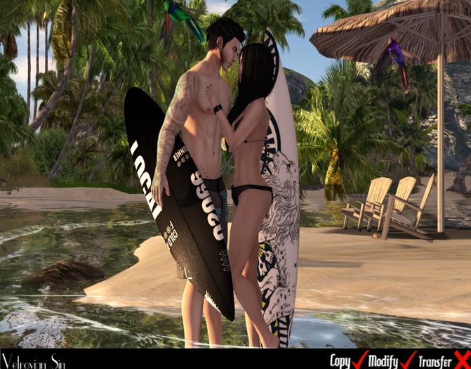 ++Vetrovian  Poses - Surf Couple 12++