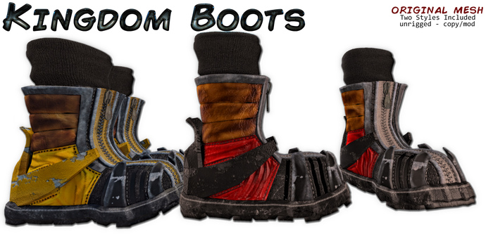 [SWaGGa] Mesh Kingdom Boots 