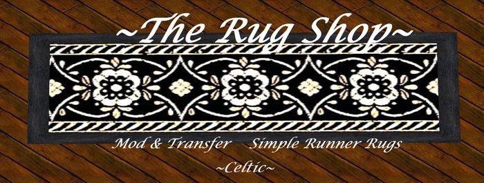 Runner Rug Fun faberics [ 10x 2.5 runner rug with border] The Rug Shop