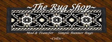 Runner Rug Fun faberics [ 10x 2.5 runner rug with border] The Rug Shop