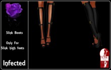 >>inFECTed<< - Boots For Slink High Feets