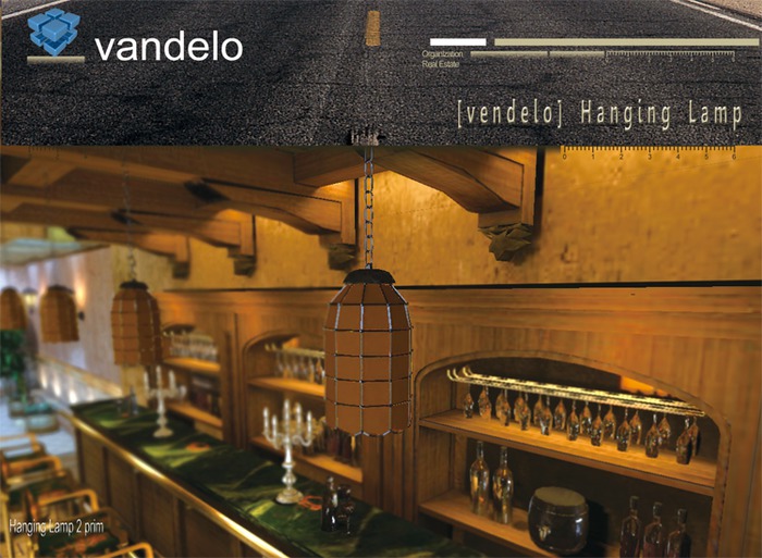 [vandelo] Hanging Light scripted with On and Off **2 prim** 