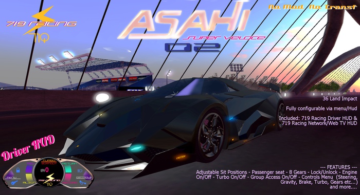 719 Racing -   Asahi SV 02 (Wear to unpack)