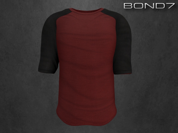 *BOND7* V-neck Longsleeve (Black)