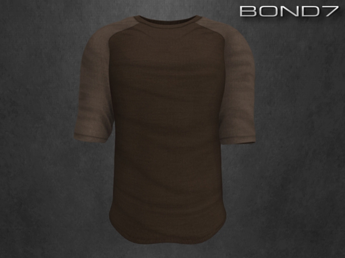 *BOND7* V-neck Longsleeve (Black)