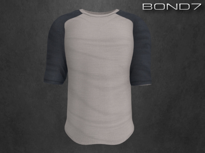 *BOND7* V-neck Longsleeve (Black)