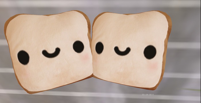Couch Pillow  Happy Toast