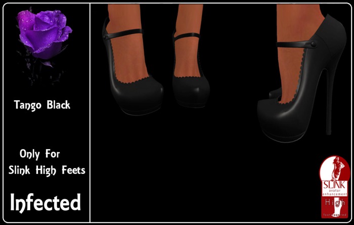 >>inFECTed<< - Tango Black for slink high feets