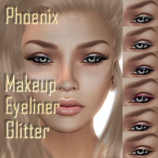 Makeup - Glitter Eyelines Collection