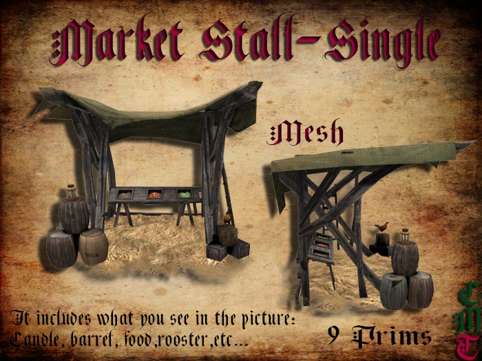 market stall-single