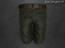 *BOND7* Cargo Shorts (Army Green: HUD)