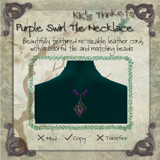 Red Lava Tile Necklace