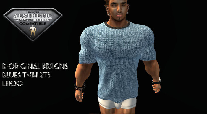 Black Linen T-Shirt - Fitted Mesh