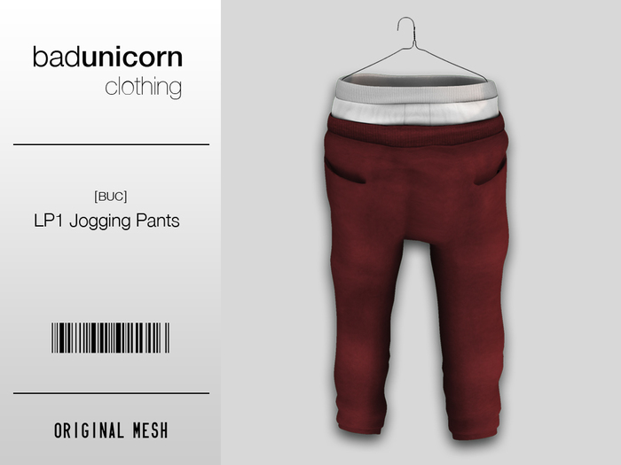 [BUC] "Dark Grey" LP1 Joggers WEAR TO UNBOX