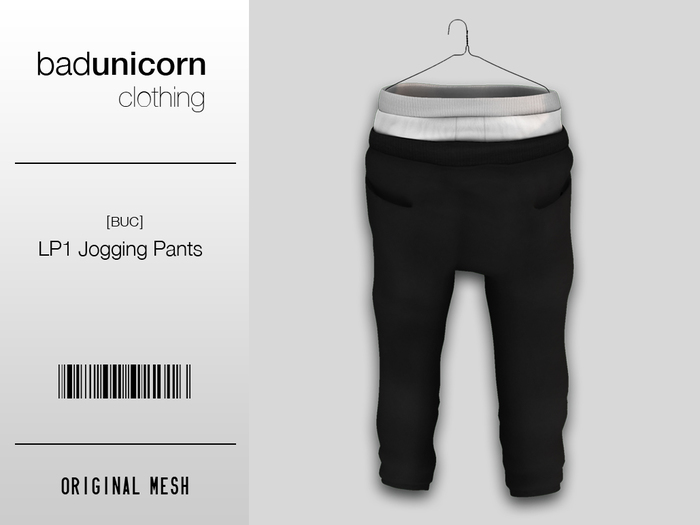 [BUC] "Dark Grey" LP1 Joggers WEAR TO UNBOX